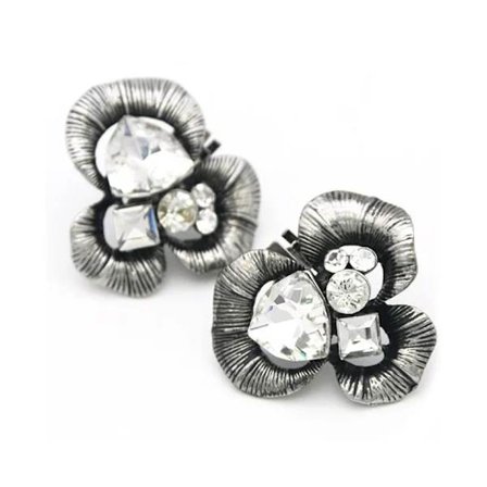 Strass Skoklämma Glänsande Dekorativ Klämma GAMLT GULD Gammalt Guld