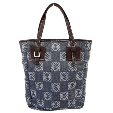 Loewe Pre-owned, Pre-owned Handbags Blauw, Dames, Maat:ONE Size,leather