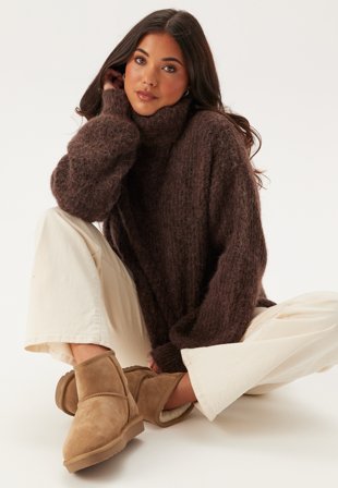 Colors of California Winter Boot In Suede Tan Sko