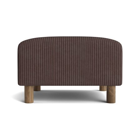 Toledo puf - Lincoln Brun - 70x68x45 - Puf