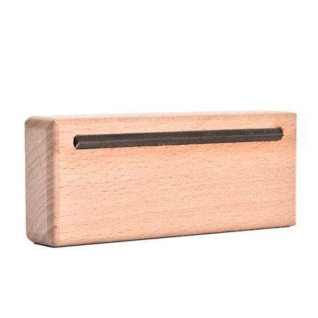 Guitarfret Crowning End Fas-Skyl Filer Værktøj 45° Fin Fret Fil Affasningsfil Luthier Guitar Poleringsværktøj Dual Edge