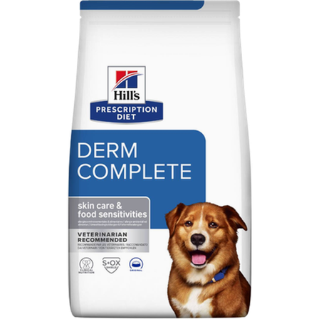 Hill's Prescription Diet Dog - Derm Complete 12kg - Hund - Hundefôr & hundemat - Veterinærfôr for hund - ZOO.no