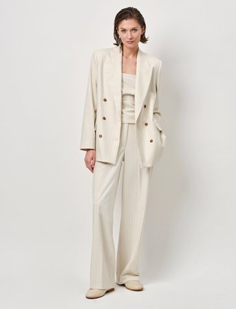 Dante6 Lune Smart Pants - Cream - 34