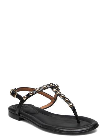A4095 Shoes Summer Shoes Flat Sandals Svart Billi Bi*Betinget Tilbud