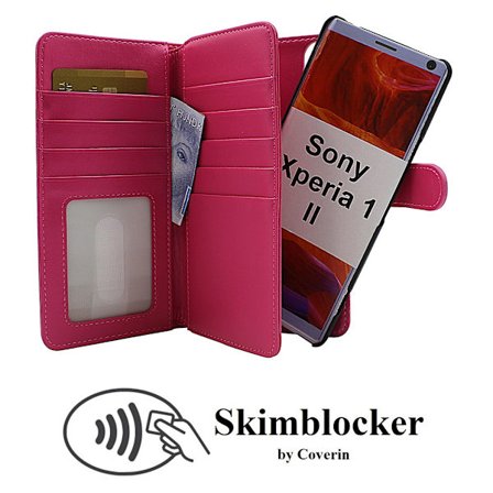 Skimblocker XL Magnet Wallet Sony Xperia 1 II (XQ-AT51)