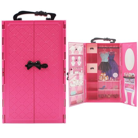 Nuken vaatekaappi Nukkekodin kalusteet 4 4