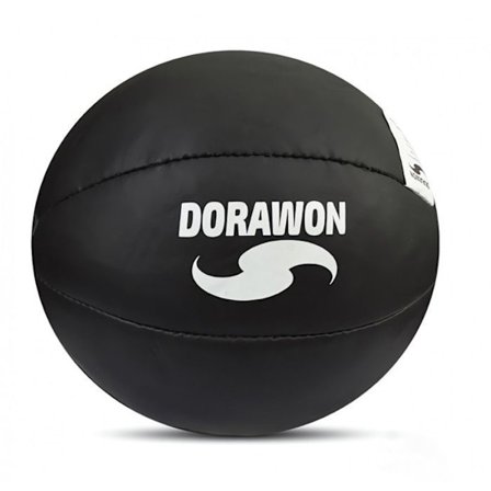 DORAWON, Medicinboll SVART 15 Kg, svart