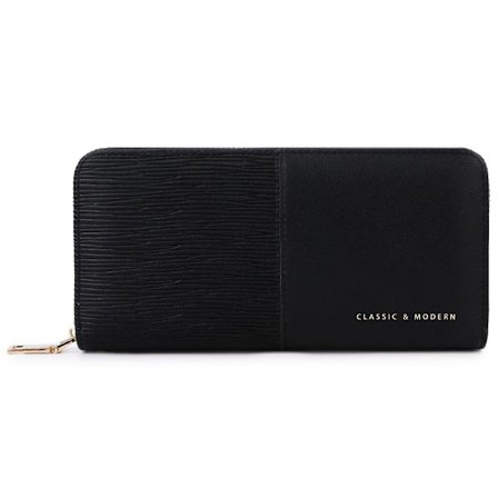 Dam plånbok PU läder kortförvaring mobiltelefon väska clutch väska