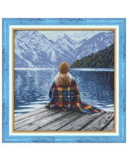 Diamond painting Am See