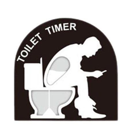 Kreativ toalett timglas timer sand timer plast sandglas timer hantverk present