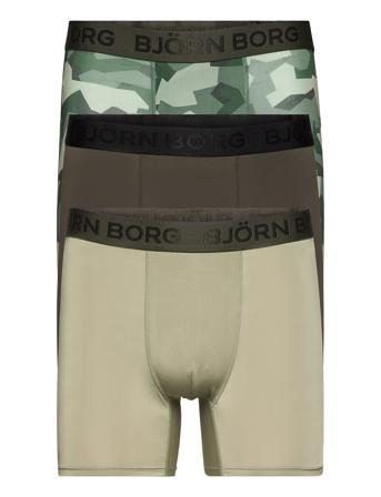 Shorts Per Bb Nordic Camo Boksershorts Grønn Björn Borg*Betinget Tilbud