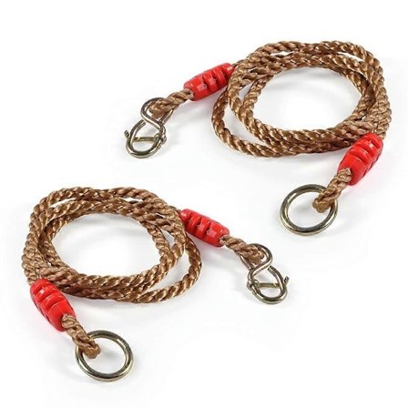 2025 Egnet 2 stk. hængekøjestropper justerbare trægynger reb 1,8 m hængekøjeophæng reb sikrere til gyngestol Hamm