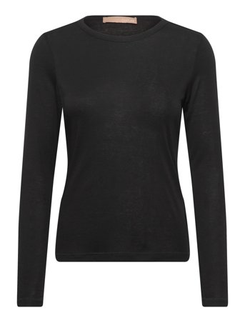 Cualthea Wool Ls On Tshirt Black Culture