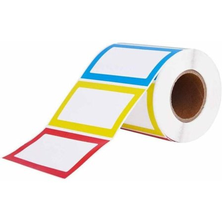 4 väriä nimilaputarrat itseliimautuvat käsin kirjoitetut nimilaput