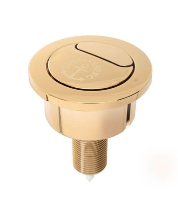 Gustavsberg Estetic Duo Spolknapp mässing, Badrum