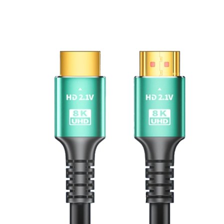 Høyhastighets 4K/8K Ultra HD HDMI-kabel - Dynamisk HDR, 144Hz, 48Gbps, 12-bit farge, VRR, eARC, Dolby Atmos - 1,5 m/4,9 fot lang - Perfekt for TV-er, 