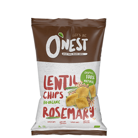 O ́NEST Ekologiska Linschips 75 g