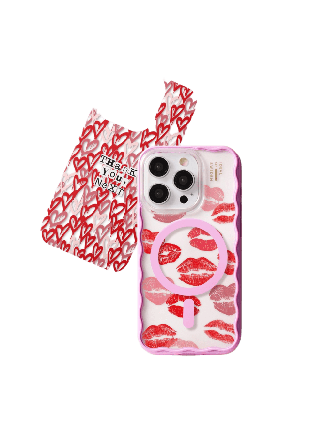 Ideal Of Sweden Print Pack Iphone Skal & skärmskydd Dam Röd 17 Air