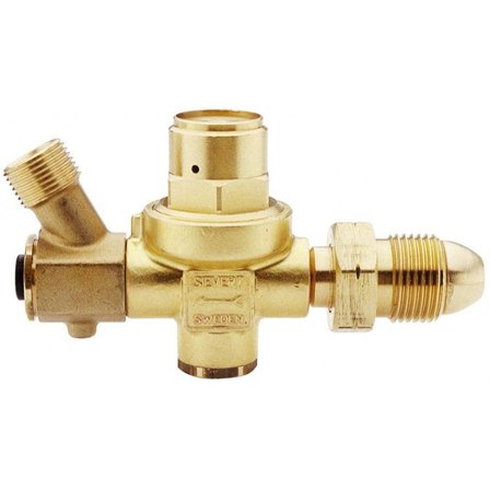 Sievert 309221 Regulator med slangebruddsventil, POL, Sveising