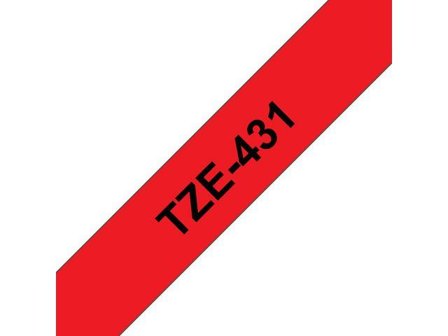 Brother TZe-431 - laminert teip - 1 kassett(er) - Rull (1,2 cm x 8 m)