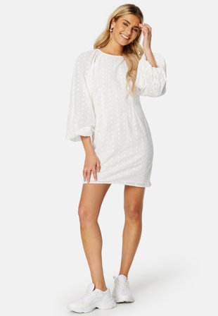 Bubbleroom Occasion Lise dress White Klær