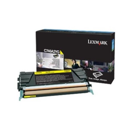 LEXMARK gul - original - tonerpatron - Lexmark Corporate