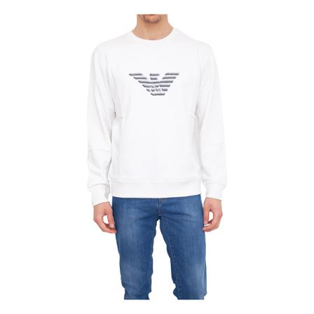 Emporio Armani Sweatshirt Hvid, Herre Sweatshirts