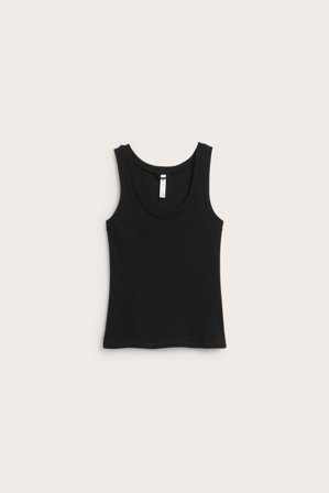 Kappahl | Linne i merinoull Svart M | Svart