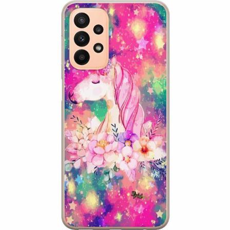 Samsung Galaxy A23 5g Genomskinligt Skal Unicorn Enhörning