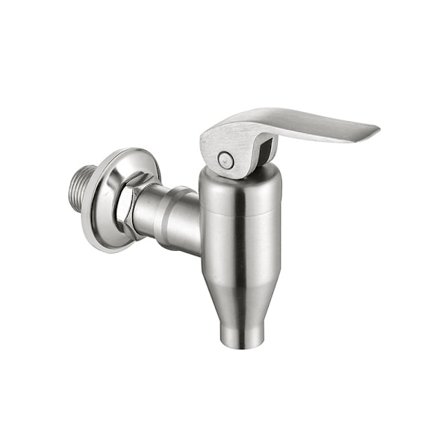 Hane i rustfrit stål til vinfad, vandhane til springvand, udskiftningshane