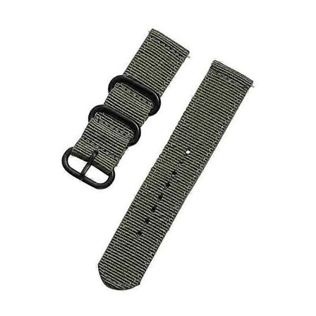 Vevd Nylon Universal Armbåndsur Reim Klokkereim Armbånd Sport Hurtigutløser 18/20/22/24mm