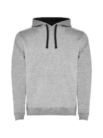 Hoodie Urban Herr marl grey/svart M - Lyreco - Yrkeskläder - Tröjor och Sweatshirts - Hoodies