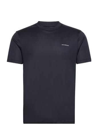 T-Shirt T-shirts Short-sleeved Marineblå Emporio Armani*Betinget Tilbud