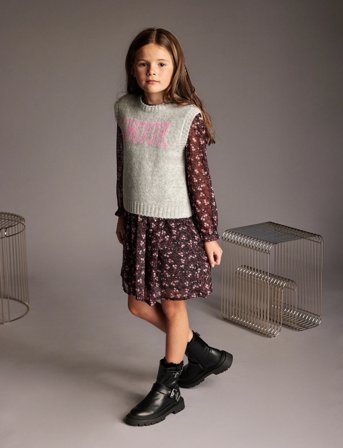 Creamie Slipover Knit - Grey - 104H