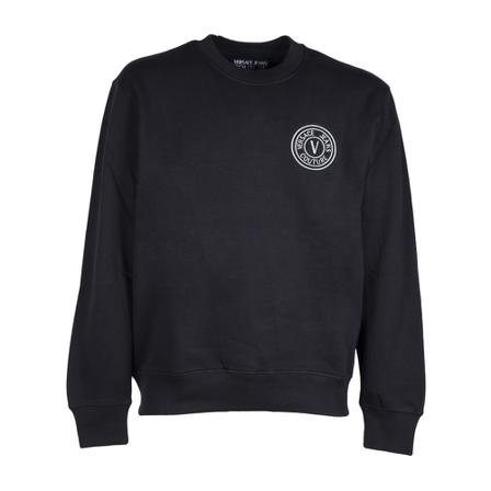 Versace Jeans Couture, Sweatshirts Zwart, Heren, Maat:L