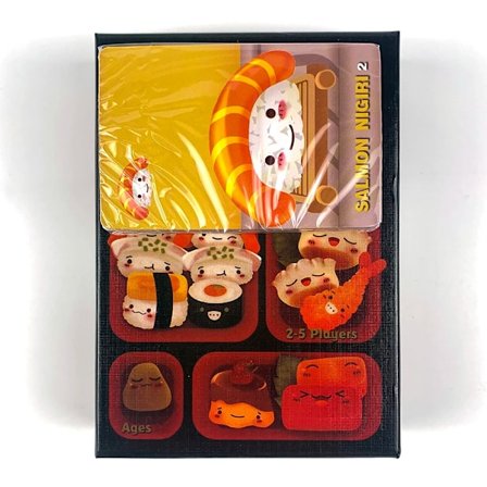 Sushi Go Party! Det luksuriøse Pick & Pass kortspil, sjovt familiespil for flere spillere, perfekt til underholdning til fester og kreativ gave