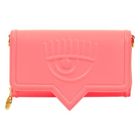 Chiara Ferragni Collection Pung Pink, Dame Punge og Kortholder, Størrelse: ONE Size