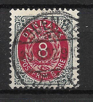Danmark 1902 - AFA 25C - Stemplet