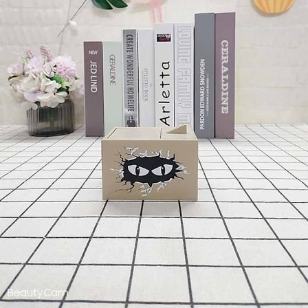 Halloween Tricks til at stjæle penge Ghost Hands Piggy Bank Legetøj med musik Batteridrevet Automatisk stjæle møntboksen blå