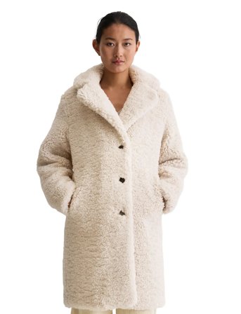 Marc O'Polo Woven Coats - Cream - 42
