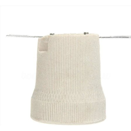 Keramisk Sokkel, E27 Pæreholder, E27 Pærekonverteradapter