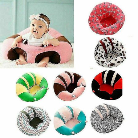 Barnsoffa Stödsits Sitta Upp Mjuk Sittsäck Kudde Stol