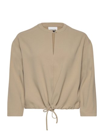 Dante6-Thorn Drawstring Cord Top Beige Dante6