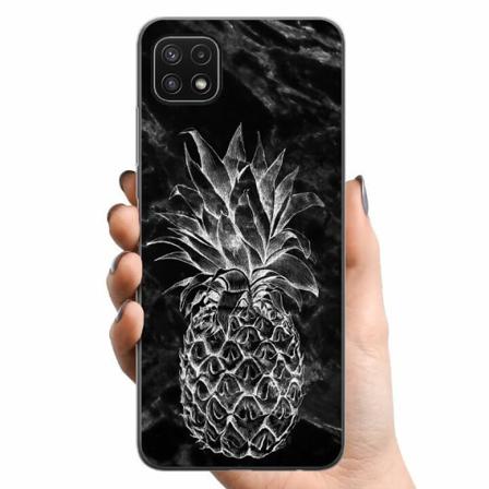 Samsung Galaxy A22 5g Tpu Mobilskal Marmor Ananas