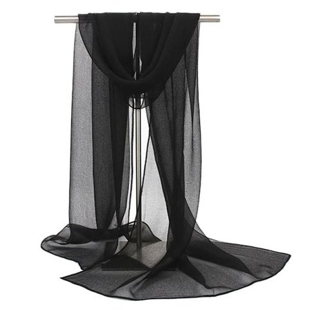 Sjal Scarves SVART SVART-FS-