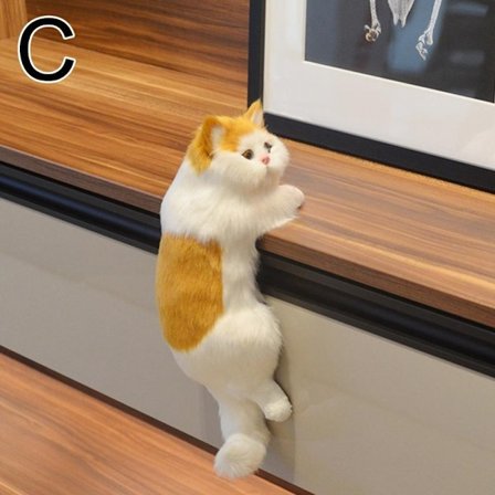 Simulaatio kissan riippukoristeet Realistinen nukkeeläin