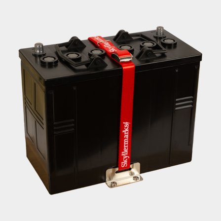 Support de batterie avec sangle + vis