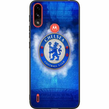 Motorola Moto E7i Power Svart Skal Chelsea