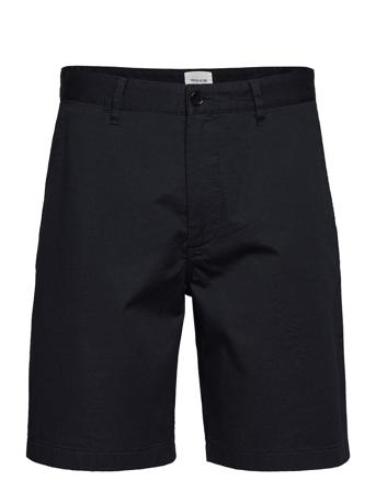 Jonathan Light Twill Shorts Shorts Chinos Shorts Svart Wood Wood