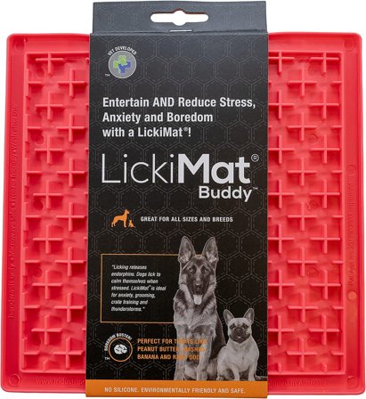 LickiMat Buddy Pink, Tøj & Bolig, Foder & Tilbehør, Mad- & Vandskåle
